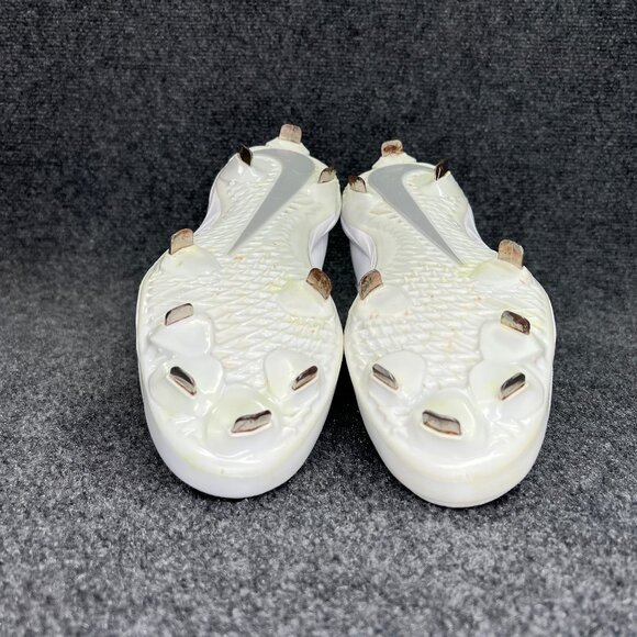 Nike Alpha Huarache Varsity Low Baseball‎ Cleats Men's 9.5 White Athletic Shoes - Picture 10 of 12